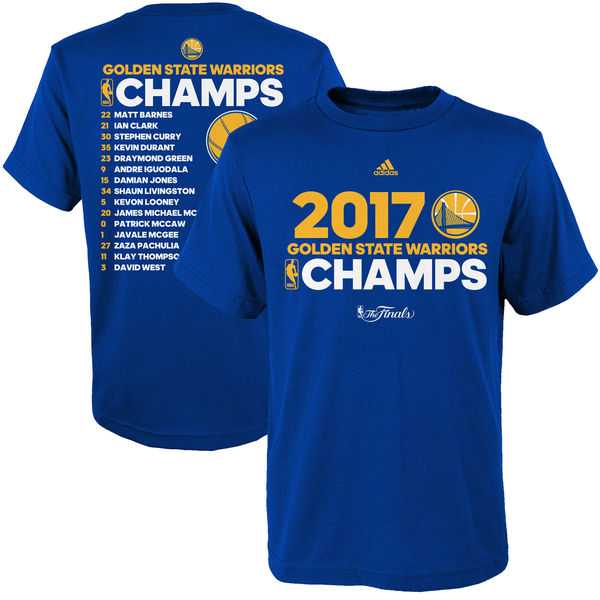 Men's Golden State Warriors 2017 NBA Champions T-Shirt Royal2 FengYun,We sell and wholesale Men's Golden State Warriors 2017 NBA Champions T-Shirt Royal2 FengYun on line form chian!